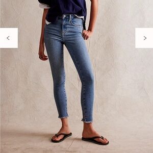 Dark blue Free People jeans